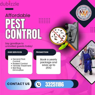 Pest Control Services خدمات مكافحة الآفات