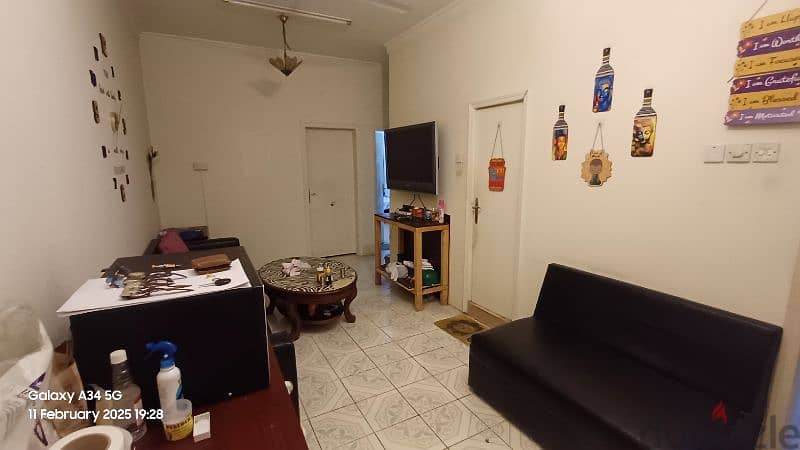 1 Room for rent in 2bhk fully furnished flat at umm al hassam 110 BHD 3