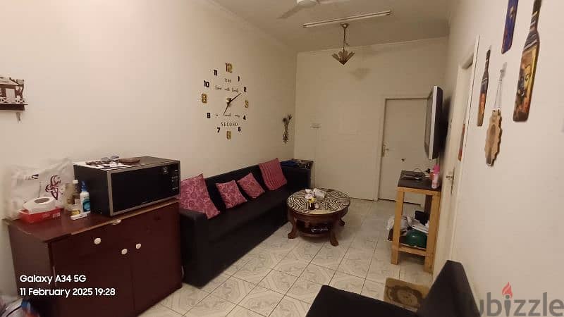 1 Room for rent in 2bhk fully furnished flat at umm al hassam 110 BHD 4