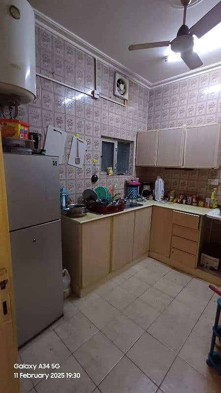 1 Room for rent in 2bhk fully furnished flat at umm al hassam 110 BHD 6