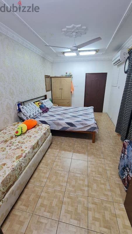 Fully furnished room is available for female in a family apartment 0