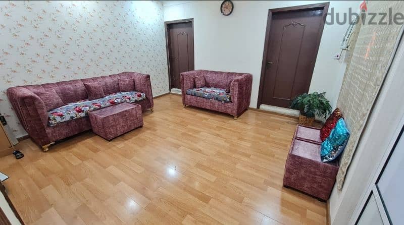 Fully furnished room is available for female in a family apartment 2