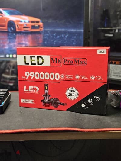 M8 Pro Max Headlight Lamps