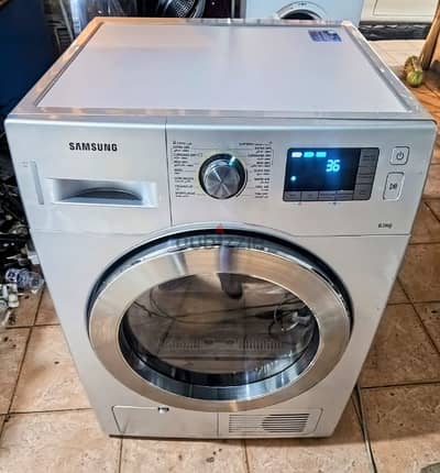 8 kg  samsung  only dryar