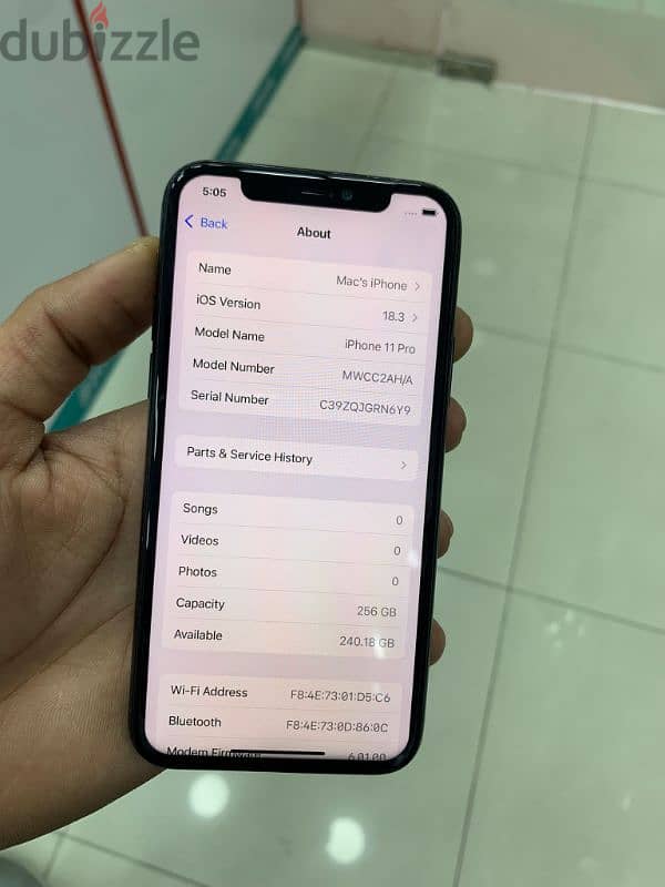 iPhone 11 pro 256gb 1