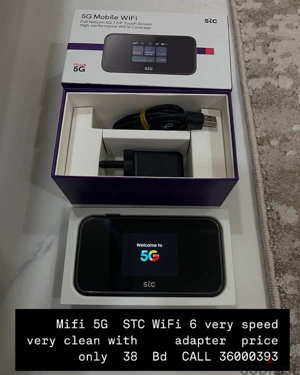 STC 5G  very good condition WiFi 6 0