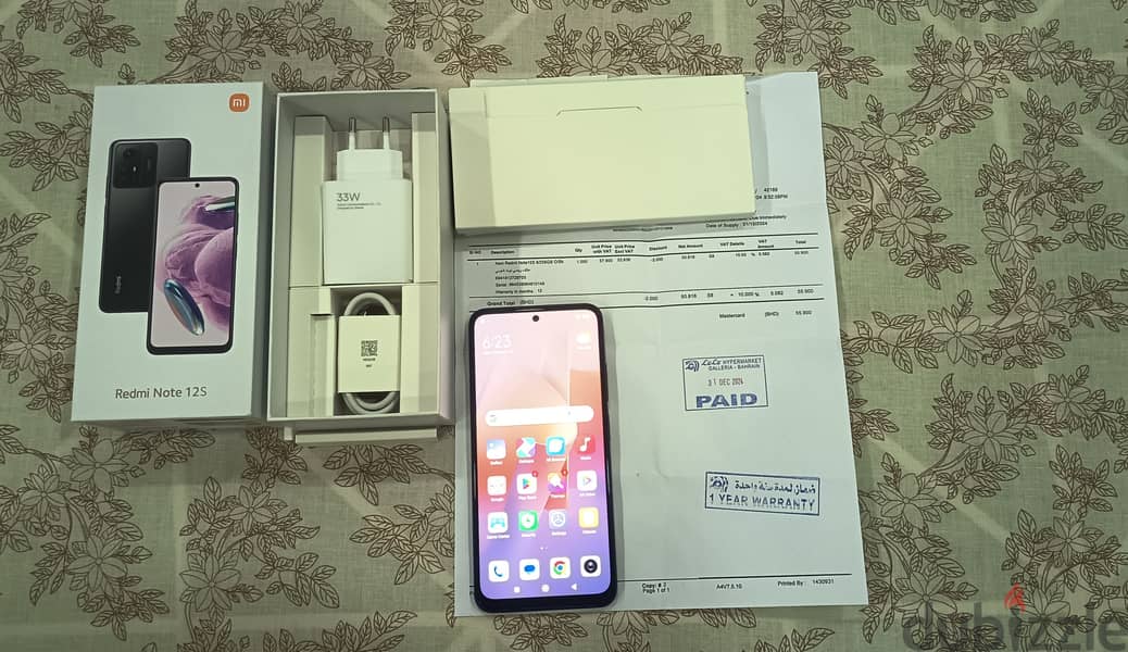 Sale/exchange. . . Redmi note 12s 4G (8/256)GB 1