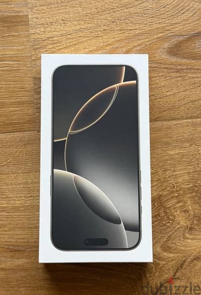 iPhone 16pro max 256gb desert titanium color