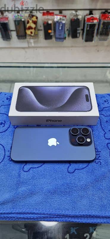 iPhone 15 Pro natural blue 128GB 1