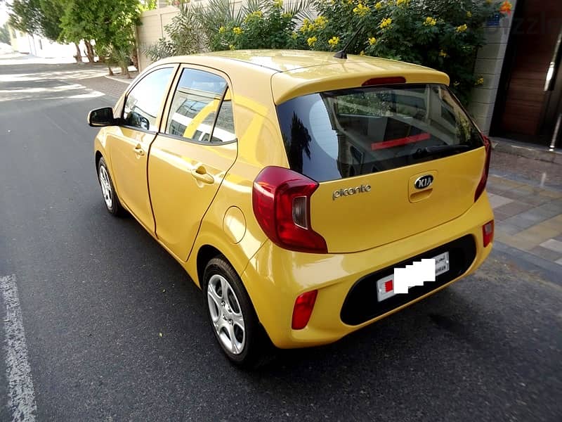 Kia Picanto HB 1.2 L 2019 Yellow Single User Agent  Maintained Urgent 4