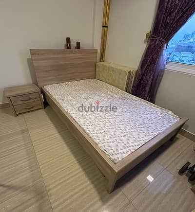 Single Bed with Mattress