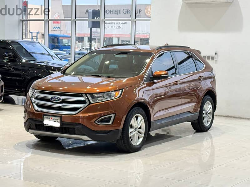 Ford Edge SEL 2017 BROWN 1