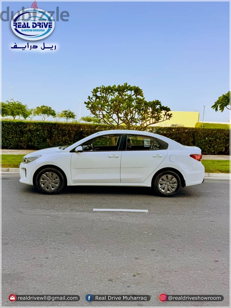 KIA RIO -2019-1.4L V4-White 48000KM NEAT AND CLEAN CAR FOR SALE 2