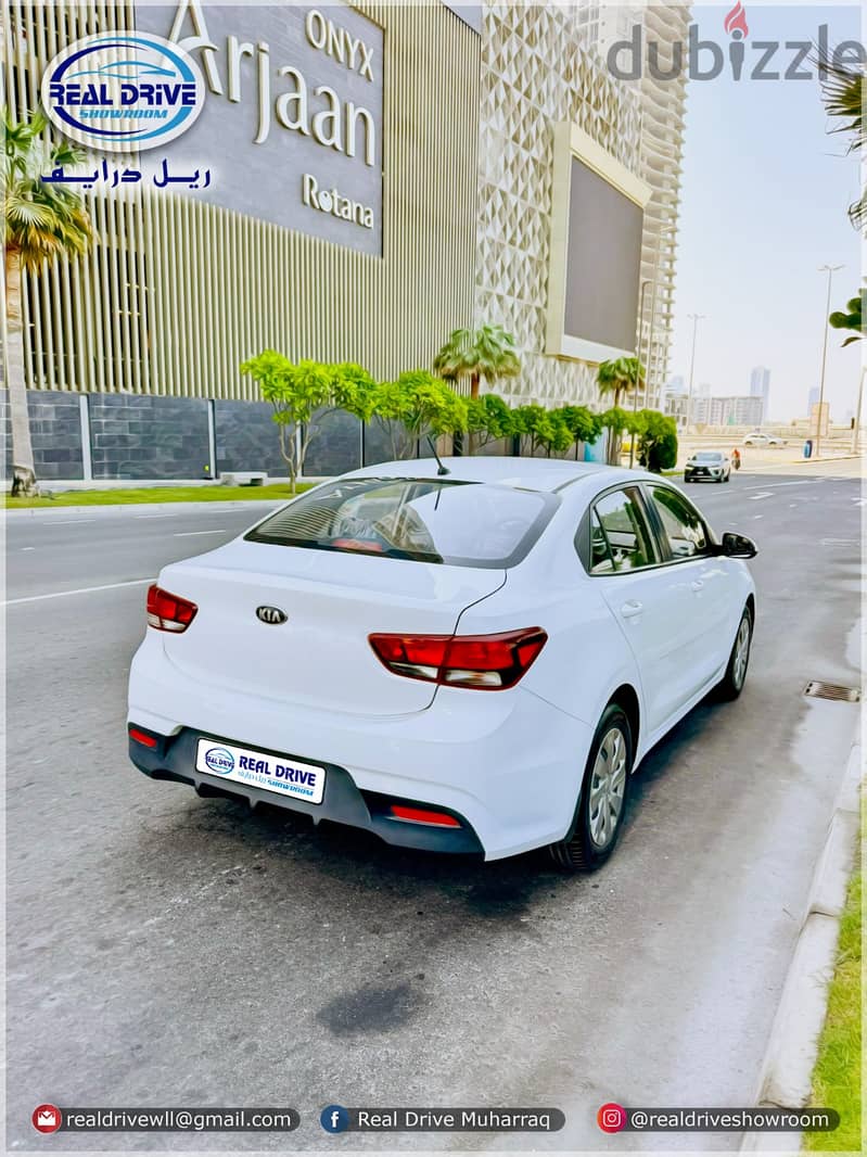 KIA RIO -2019-1.4L V4-White 48000KM NEAT AND CLEAN CAR FOR SALE 4