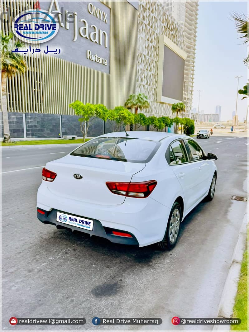 KIA RIO -2019-1.4L V4-White 48000KM NEAT AND CLEAN CAR FOR SALE 7