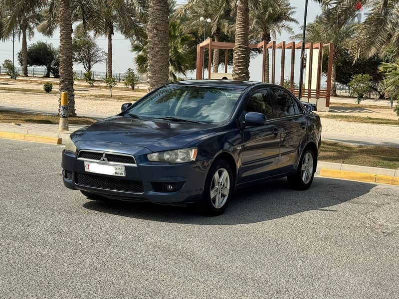 Mitsubishi Lancer GLS 2009 blue 1