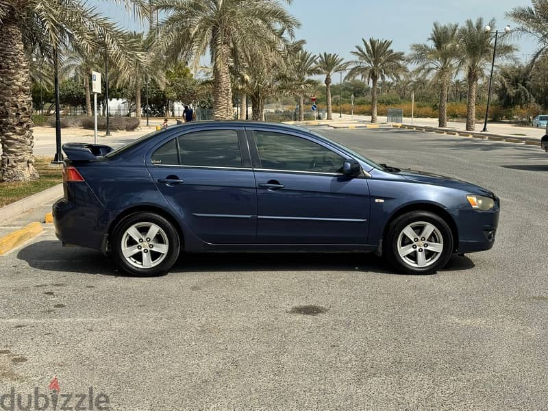 Mitsubishi Lancer GLS 2009 blue 2