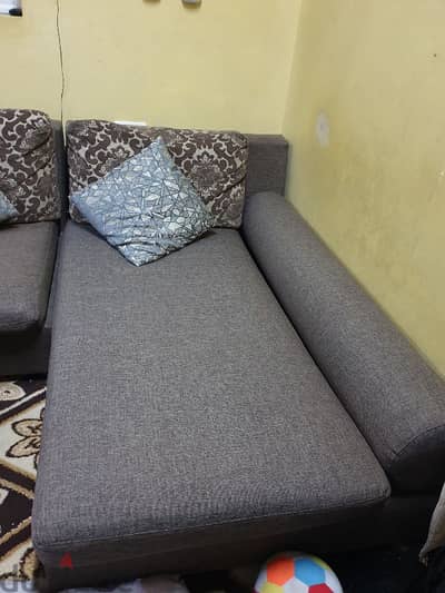 L shape sofa 110 X 65 inches