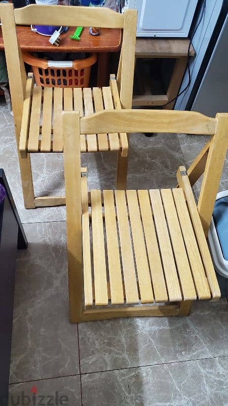 chair ( wood) for sale 2 ps 5 bd 0