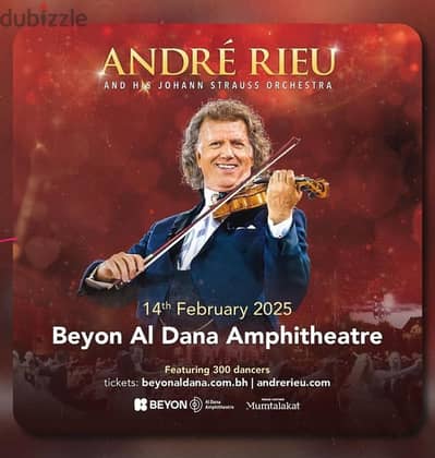 Ticket for Andre Rieu concert