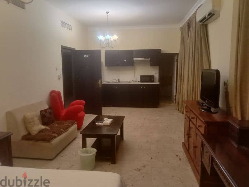 with kitchen fully furnished studio flat 180bd with ewa in Juffair 2