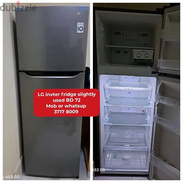 Samsung inviter fridge and other household items4 sale with delivery 1