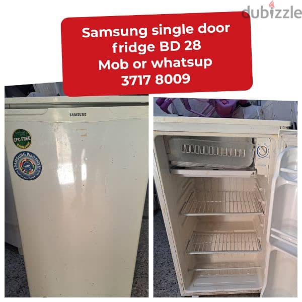 Samsung inviter fridge and other household items4 sale with delivery 10