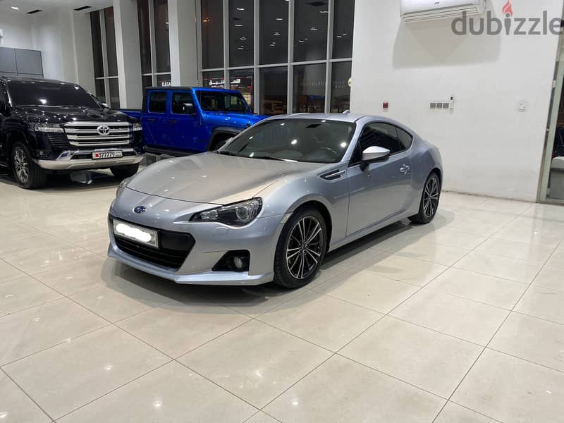 Subaru BRZ 2016 SILVER 1