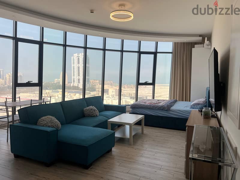 Amazing Sea View Studio furnished in seef area 0