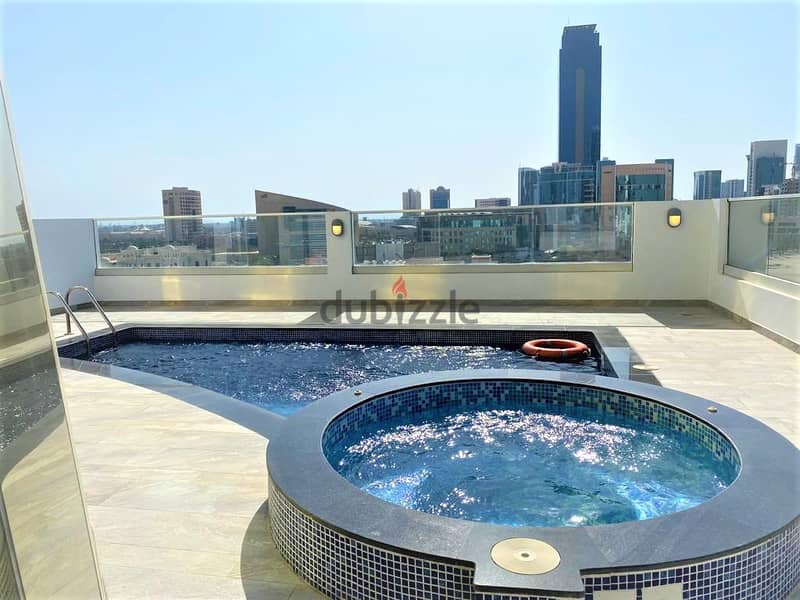 Amazing Sea View Studio furnished in seef area 7