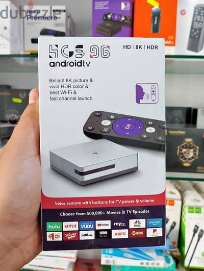 4k Android TV BOX RECIEVER/Watch TV channels without Dish/Smart TV BOX