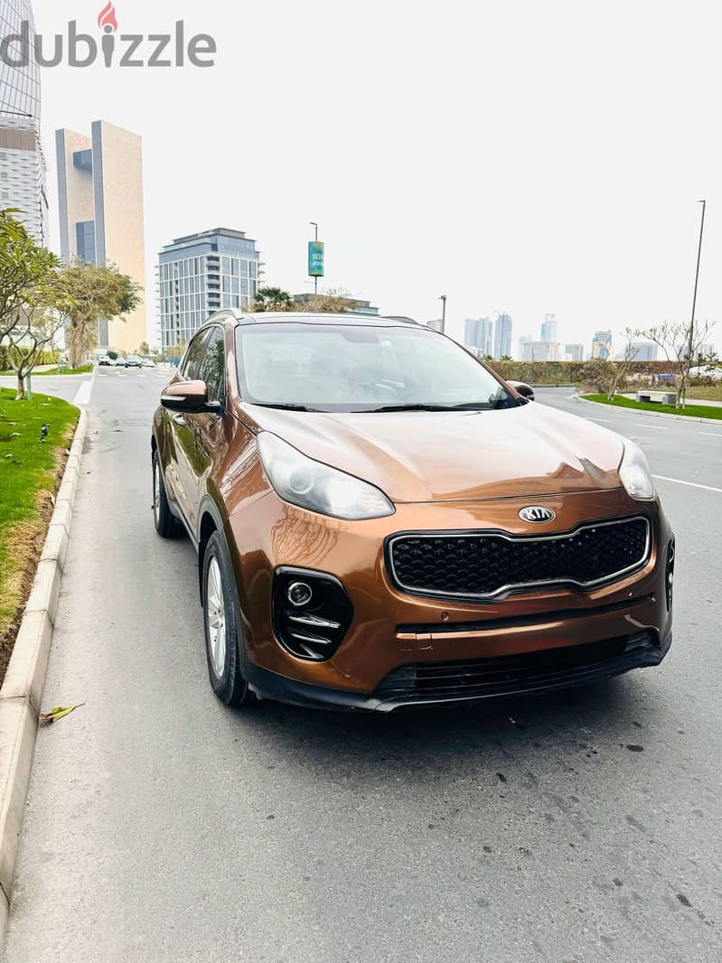 Kia Sportage 2017 V4 2.0L BROWN . . WELL MAINTED . . FOR SALE 2