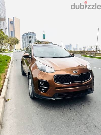 Kia Sportage - 2017 - Full option - Panoramic Sunroof- Mainrained Well