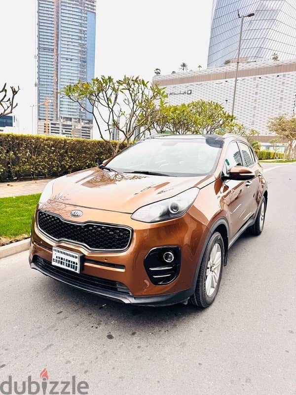 Kia Sportage - 2017 - Full option - Panoramic Sunroof- Mainrained Well 4