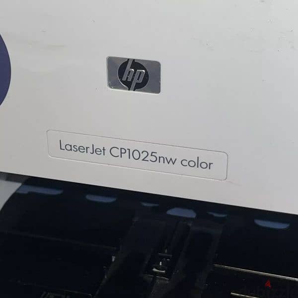 HP LaserJet CP1025NW Small Size Wireless Color Laser Printer 1