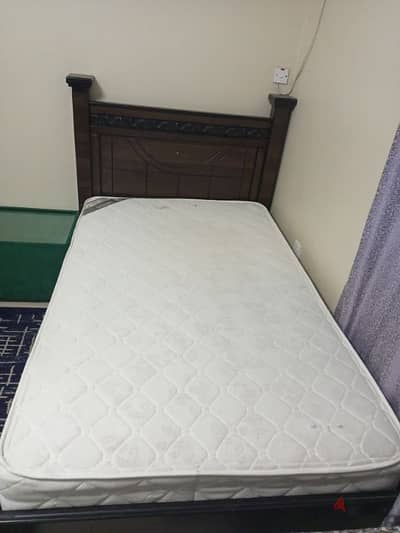 1.2x2.0 bed with mattress for Sale