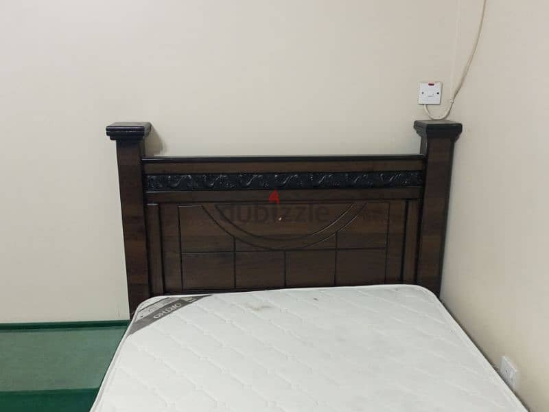 1.2x2.0 bed with mattress for Sale 1