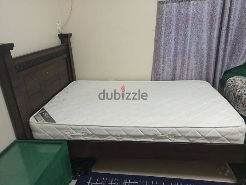 1.2x2.0 bed with mattress for Sale 2