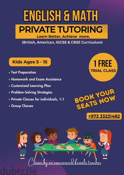 tuition classes for primary classes