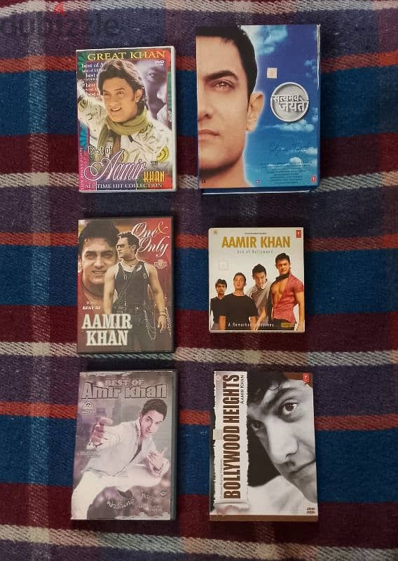 AAMIR KHAN COLLECTION ( DVDS - BLURAYS - VCDS- CDS - VHS - CASSETTES ) 3