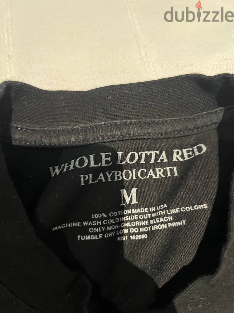 Playboi Carti Whole Lotta Red Tour T-Shirt 2