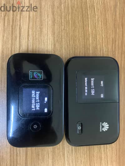 2 PORTABLE WIFI DEVICE GOOD CONDITION