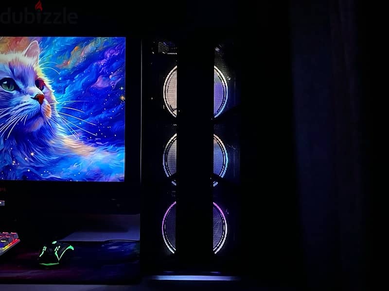 للبيع سيت أب بيسي كامل مناسب للألعاب و التصميم و المونتاج PC Setup 1