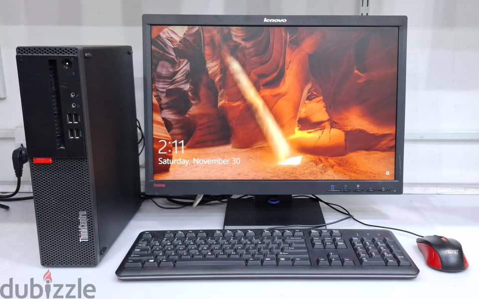 Best Offer LENOVO i7 6th Generation Computer 22" FHD Monitor 16GB RAM 1