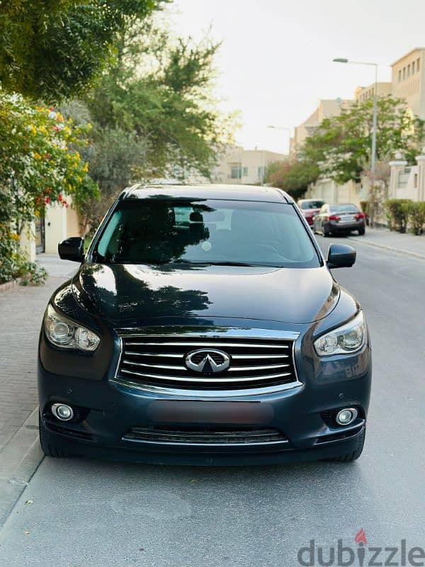 Infiniti QX60 2014 model. 1 year passing and insure till December-2026 1