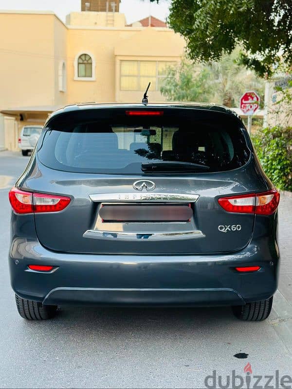 Infiniti QX60 2014 model. 1 year passing and insure till December-2026 8