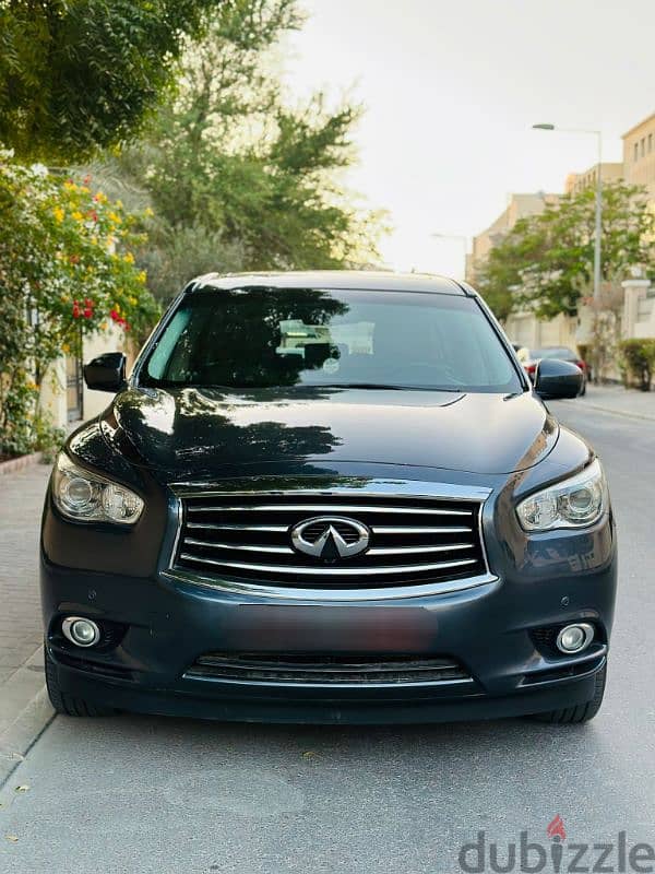 Infiniti QX60 2014 model. 1 year passing and insure till December-2026 11