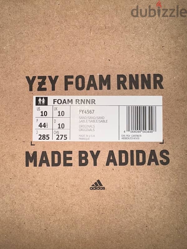 YZY FOAM RNNR BY ADIDAS 4