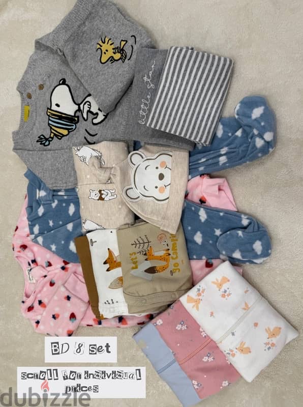 mixed baby clothes for sale 0