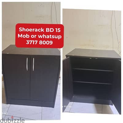 Shoerack and other household items for sale with delivery